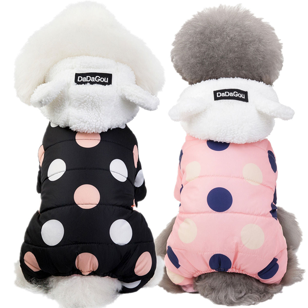 Big Polka Dot Snowsuit Jumpsuit - BIG FRENCHIES