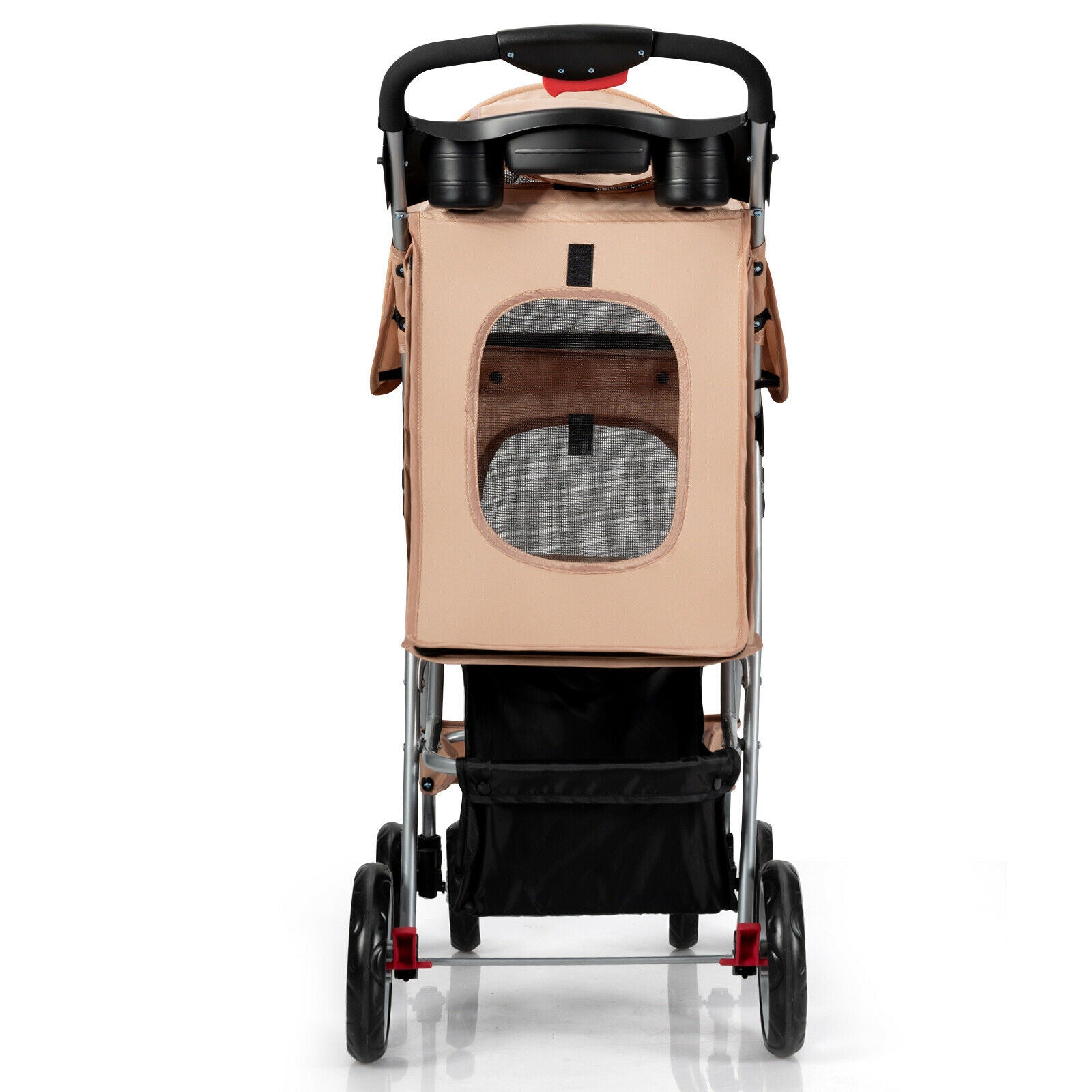 Foldable Pet Stroller 4-Wheel Travel Carrier - BIG FRENCHIES