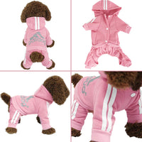 Adidog Pet Pet Four-Legged Hoodie XS-XXL - BIG FRENCHIES