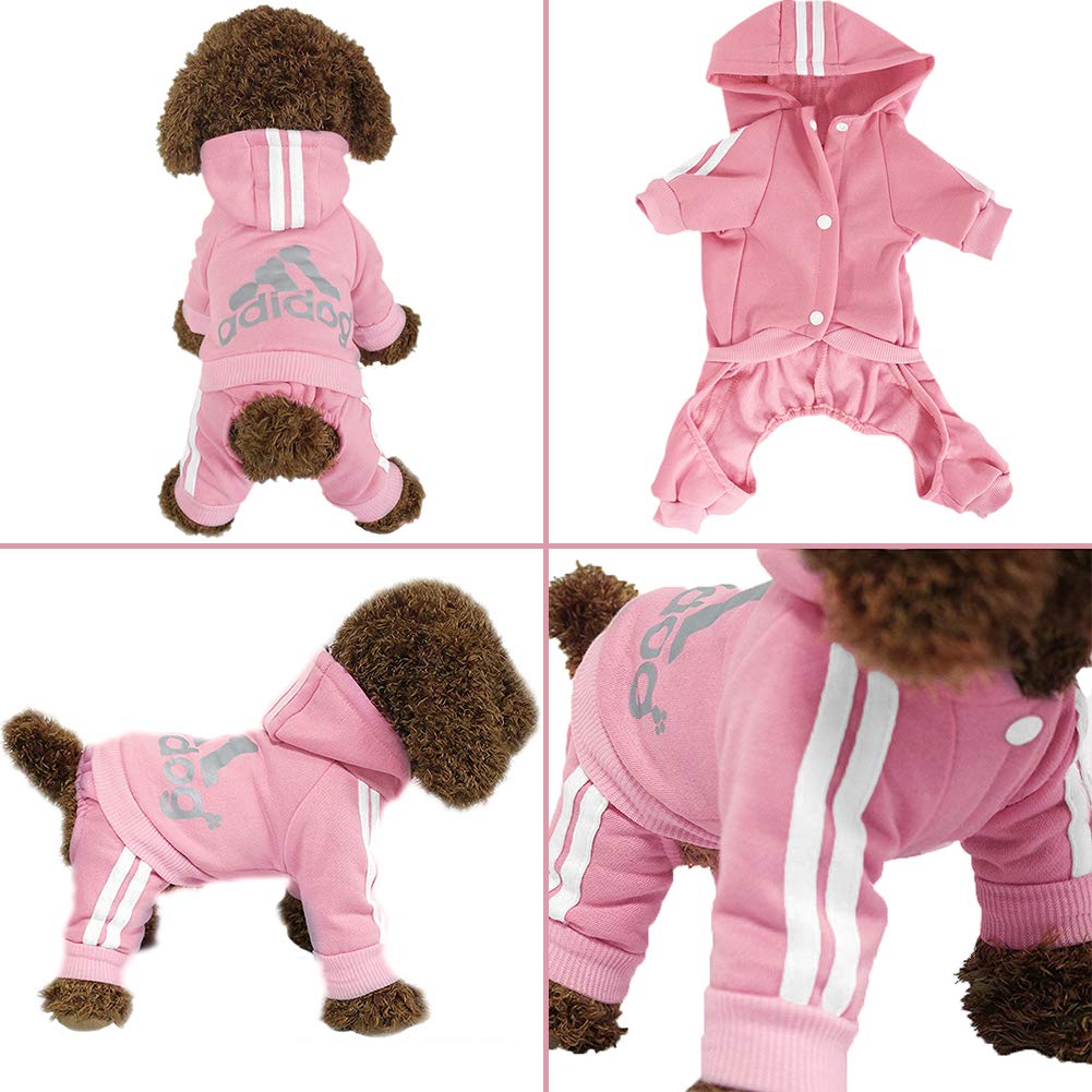 Adidog Pet Pet Four-Legged Hoodie XS-XXL - BIG FRENCHIES