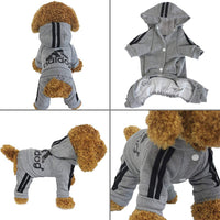 Adidog Pet Pet Four-Legged Hoodie XS-XXL - BIG FRENCHIES