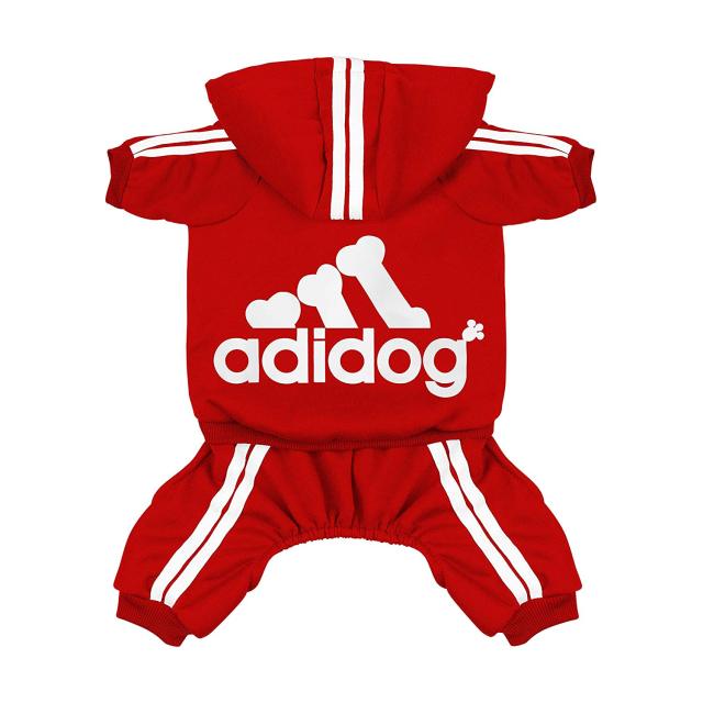 Adidog Pet Pet Four-Legged Hoodie XS-XXL - BIG FRENCHIES