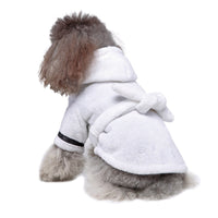 Luxury Soft Pet Dog Puppy Hooded Bathrobe - BIG FRENCHIES