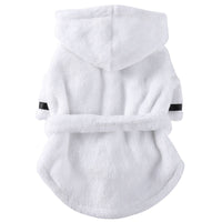 Luxury Soft Pet Dog Puppy Hooded Bathrobe - BIG FRENCHIES