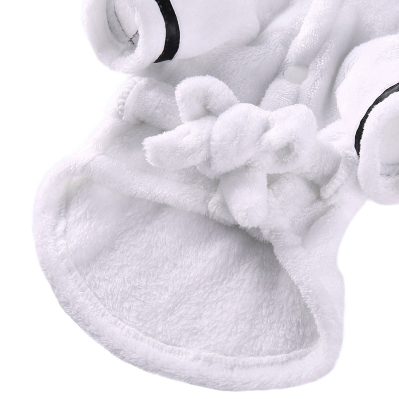 Luxury Soft Pet Dog Puppy Hooded Bathrobe - BIG FRENCHIES