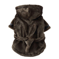 Luxury Soft Pet Dog Puppy Hooded Bathrobe - BIG FRENCHIES
