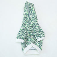 Money Print Dog Hoodie - BIG FRENCHIES