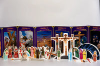 Stations of the Cross Pray & Play Set - By Saintly Heart & Brother Francis - BIG FRENCHIES