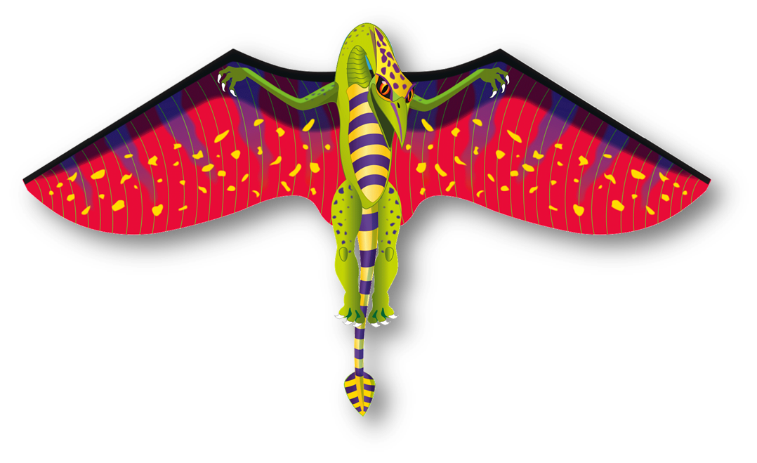 Fantasy 70 inch Wingspan Nylon Pterodactyl