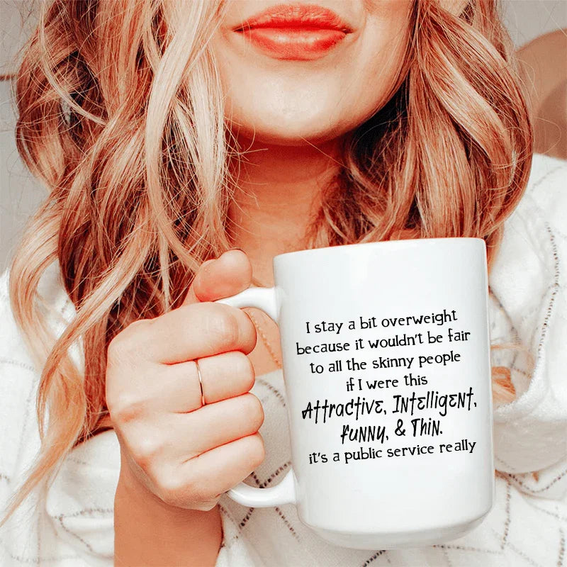 Public Service Ceramic Mug 15 oz - BIG FRENCHIES