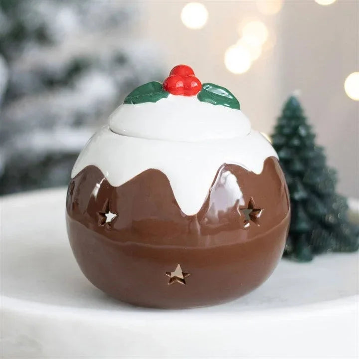 Christmas Pudding Oil Burner - BIG FRENCHIES