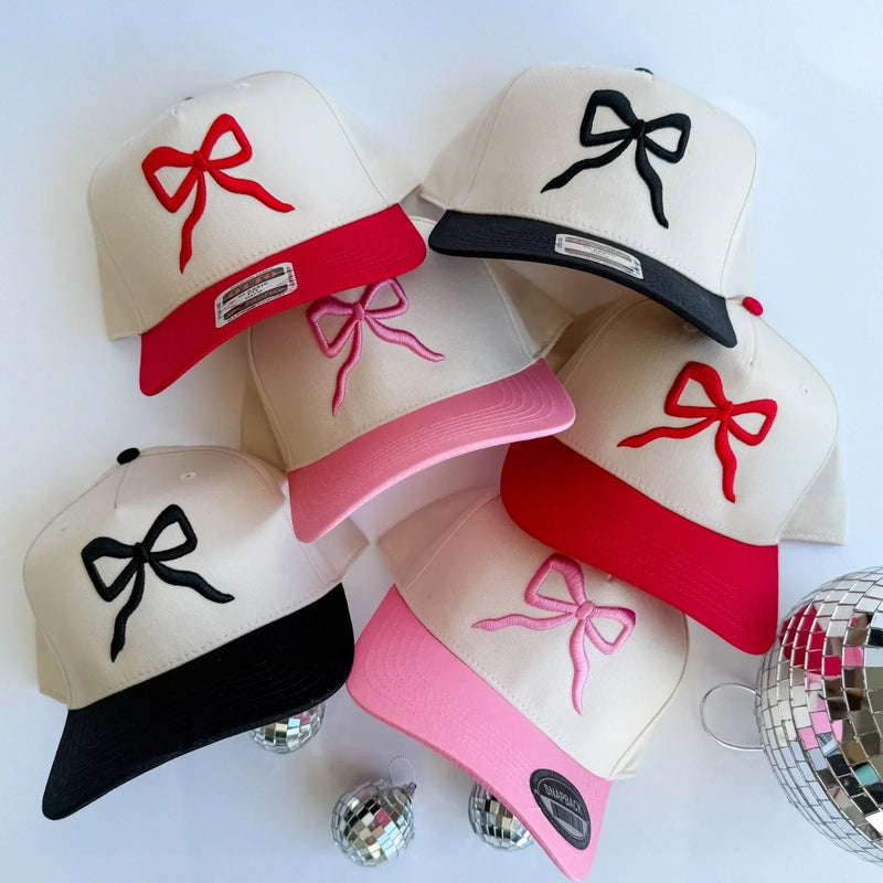 Puff Bow- Trucker Hat - BIG FRENCHIES