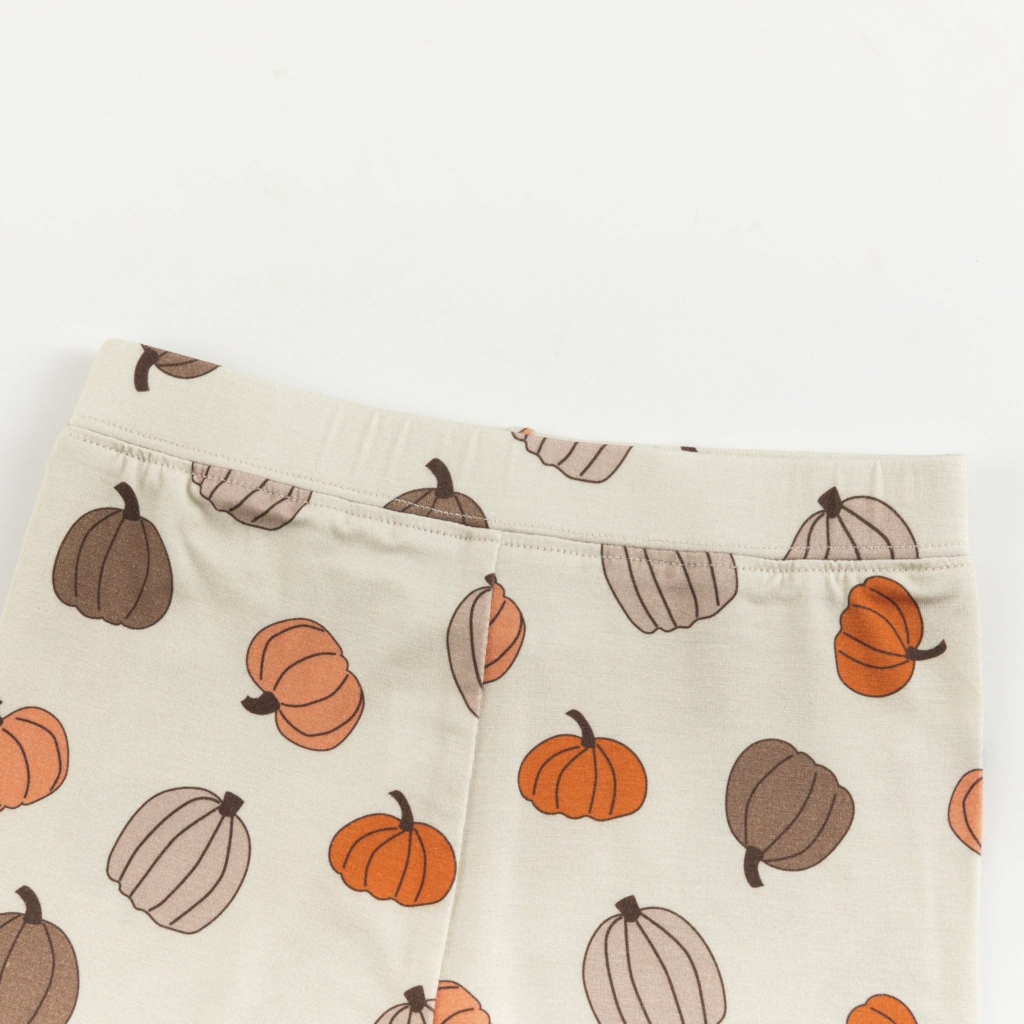 Pumpkins Beige (Long Sleeve PJ) - BIG FRENCHIES