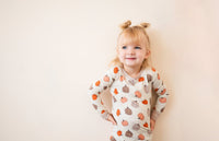 Pumpkins Beige (Long Sleeve PJ) - BIG FRENCHIES