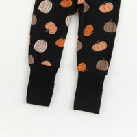 Pumpkins Black (Convertible Zip Footies) - BIG FRENCHIES