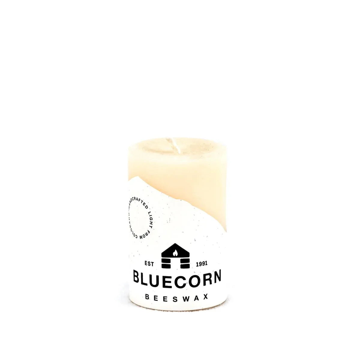 Ivory Pure Beeswax Pillar Candles - BIG FRENCHIES