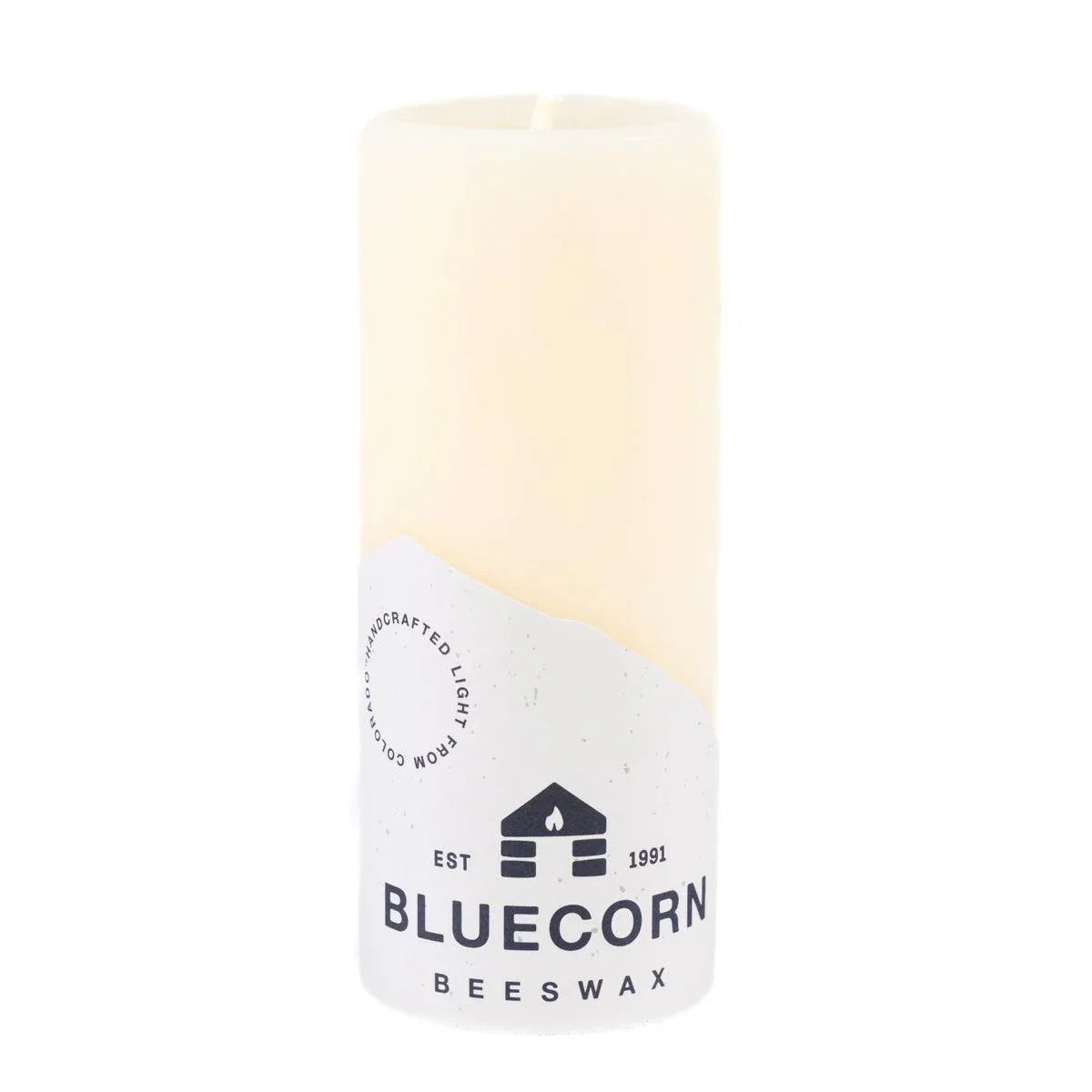 Ivory Pure Beeswax Pillar Candles - BIG FRENCHIES