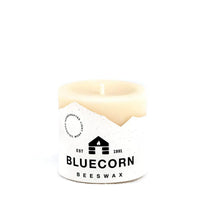 Ivory Pure Beeswax Pillar Candles - BIG FRENCHIES