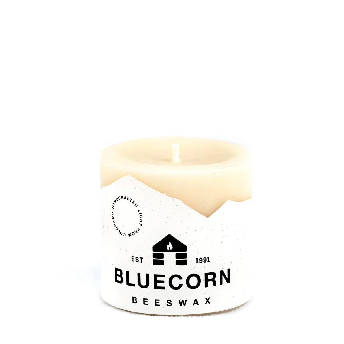 Ivory Pure Beeswax Pillar Candles - BIG FRENCHIES