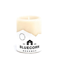 Ivory Pure Beeswax Pillar Candles - BIG FRENCHIES