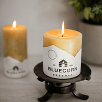 Pure Beeswax Pillar Candles - BIG FRENCHIES