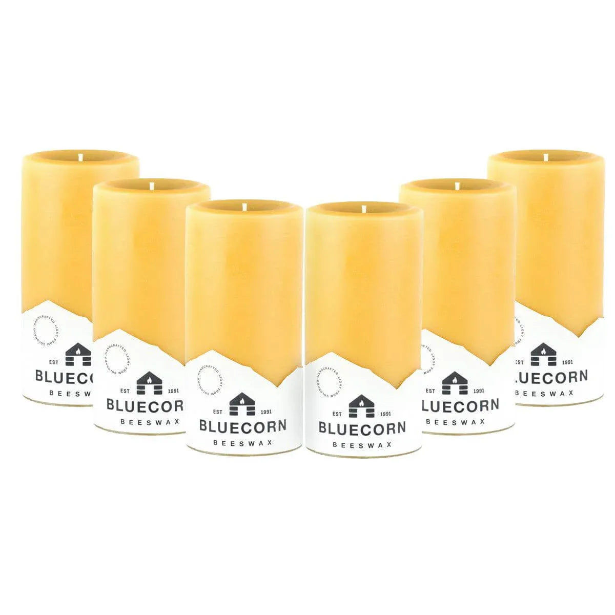 Pure Beeswax Pillar Candles - BIG FRENCHIES