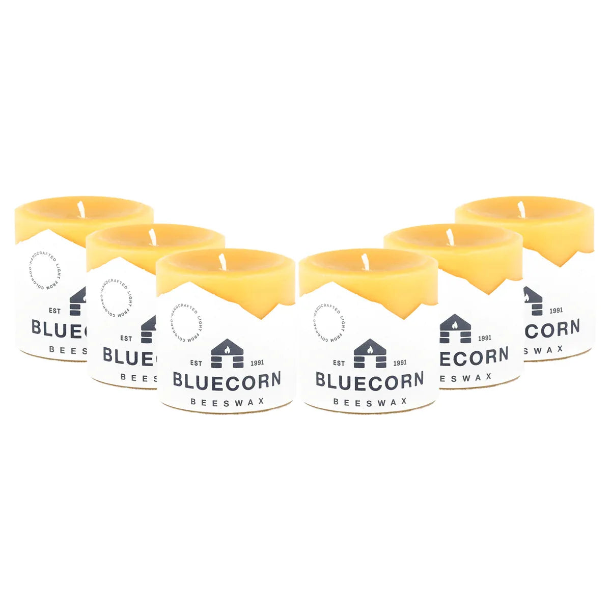Pure Beeswax Pillar Candles - BIG FRENCHIES