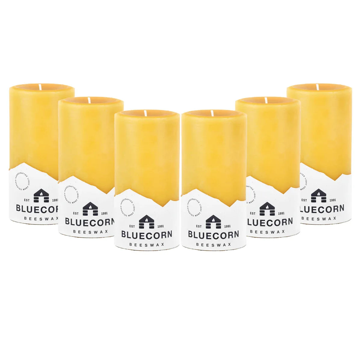 Pure Beeswax Pillar Candles - BIG FRENCHIES