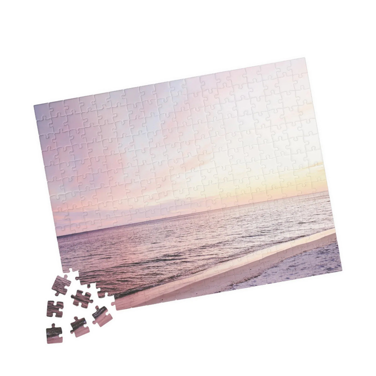 Puzzle of Gulf Shores Sunset in Alabama: Puzzle for Adults | Puzzle of Original Photograph - BIG FRENCHIES