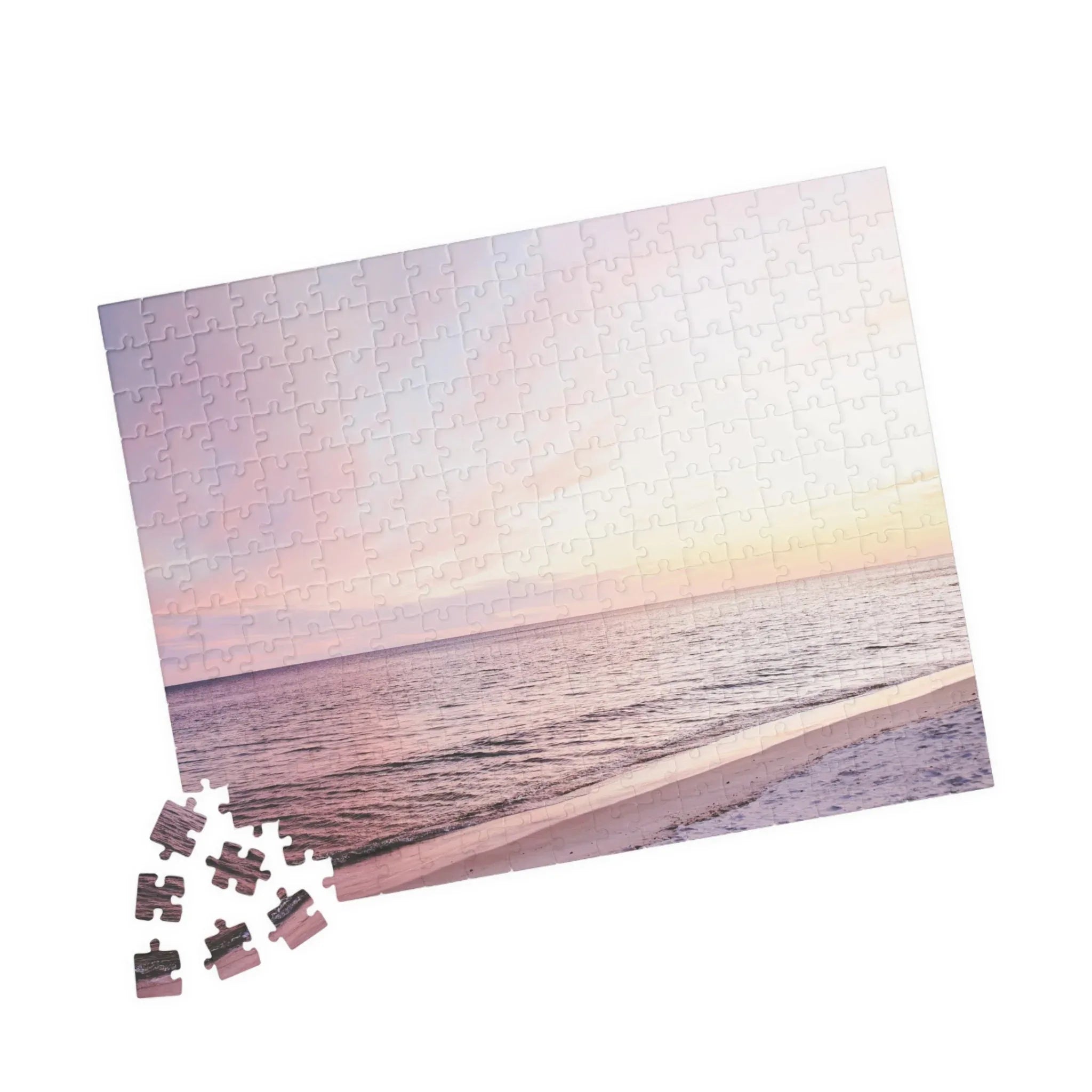 Puzzle of Gulf Shores Sunset in Alabama: Puzzle for Adults | Puzzle of Original Photograph - BIG FRENCHIES