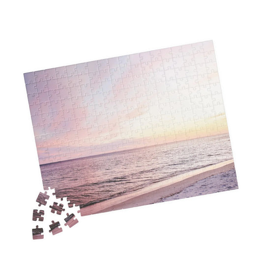 Puzzle of Gulf Shores Sunset in Alabama: Puzzle for Adults | Puzzle of Original Photograph - BIG FRENCHIES