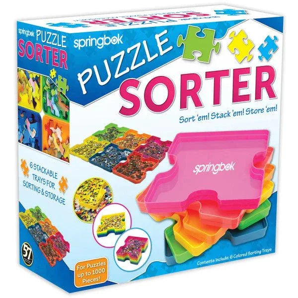 Puzzle Sorting Tray Set by Springbok Puzzles - BIG FRENCHIES