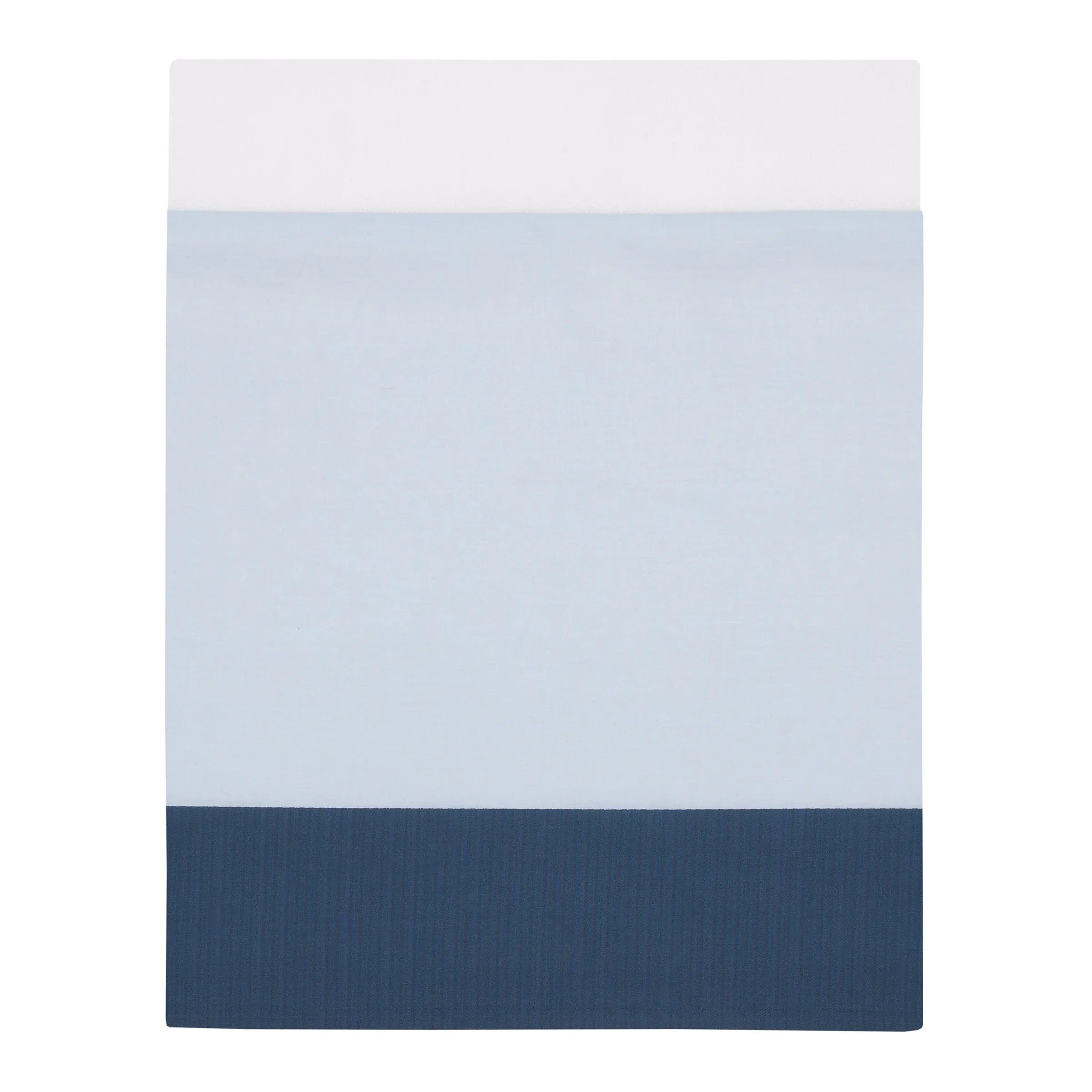 Explore Dream Discover Light Blue, Navy, Gray and Coral Ocean 4 Piece Nursery Crib Bedding Set - Comforter, 100% Cotton Fitted Crib Sheet, Crib Skirt and Nursery Organizer - BIG FRENCHIES