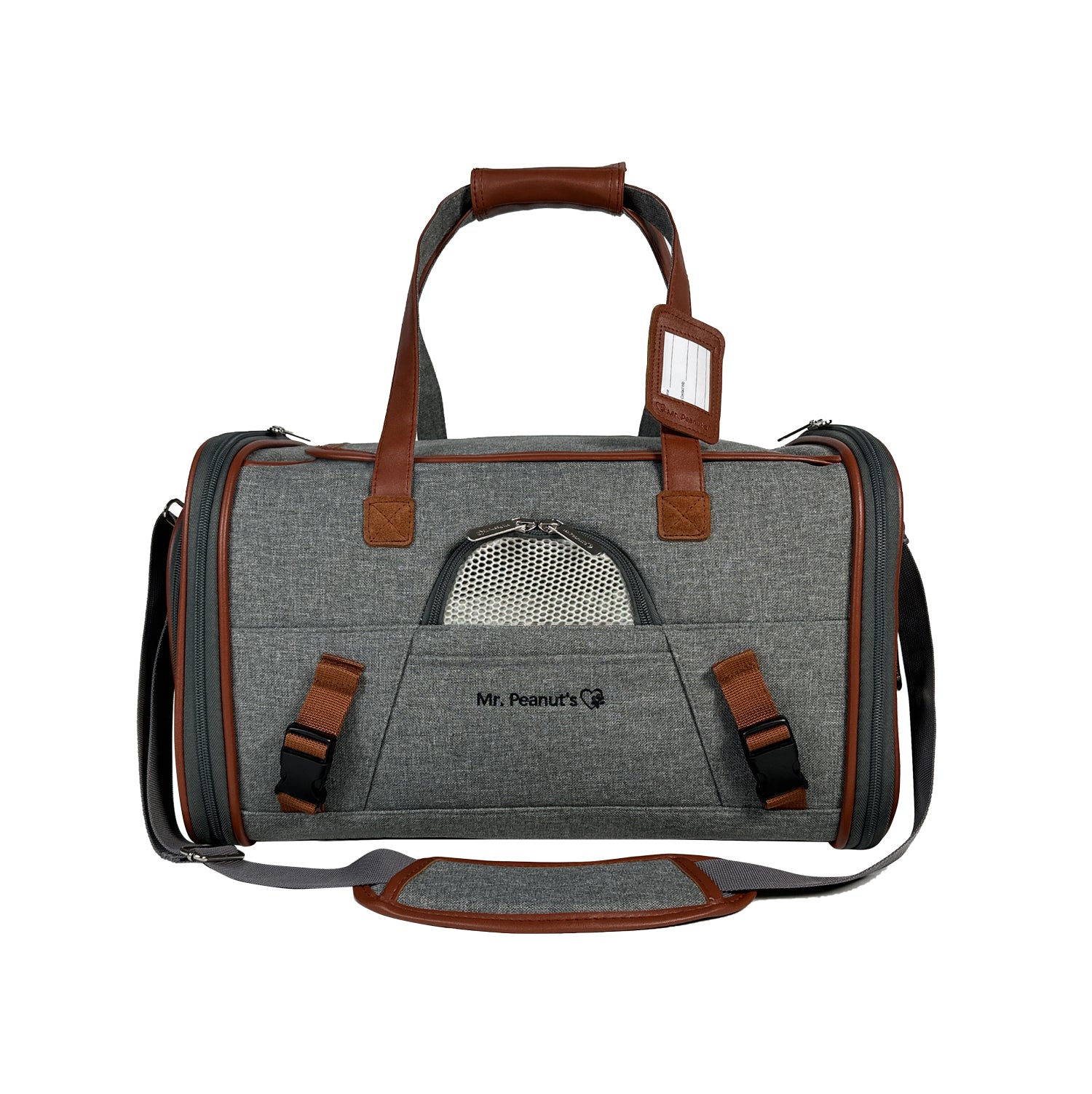 Mr. Peanut's Gold Series Standard Size Airline Compliant Pet Carrier - BIG FRENCHIES