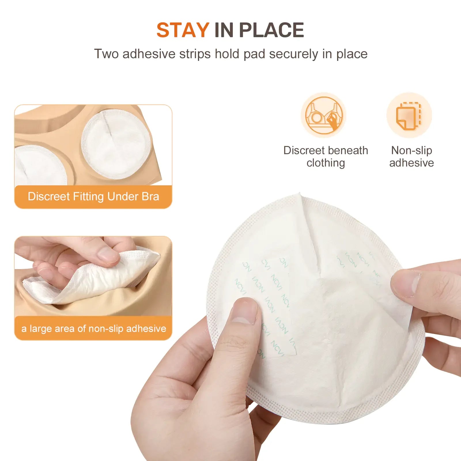 Disposable Nursing Breast Pads - # BAGE21410001 - BIG FRENCHIES