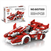 City Racing Building Blocks Set - Educational Car Story Toys for Children - # BOT&G52710007 - BIG FRENCHIES