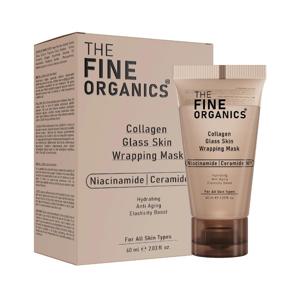The Fine Organics Niacinamide & Ceramide Glass Skin Mask 60 ml