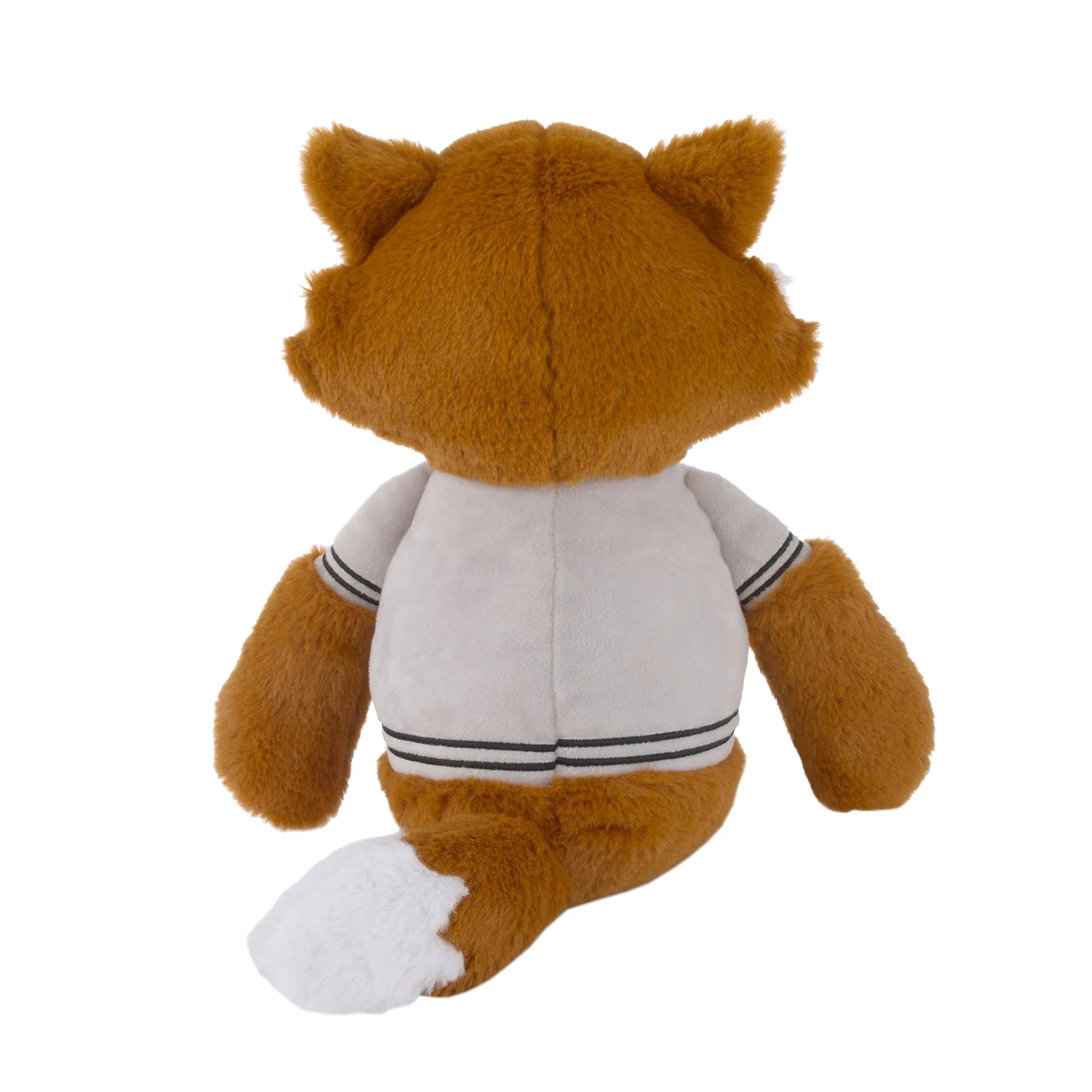 Team All Star Dark Orange and Ivory "Ace" The Plush Fox Stuffed Animal with Jersey - BIG FRENCHIES