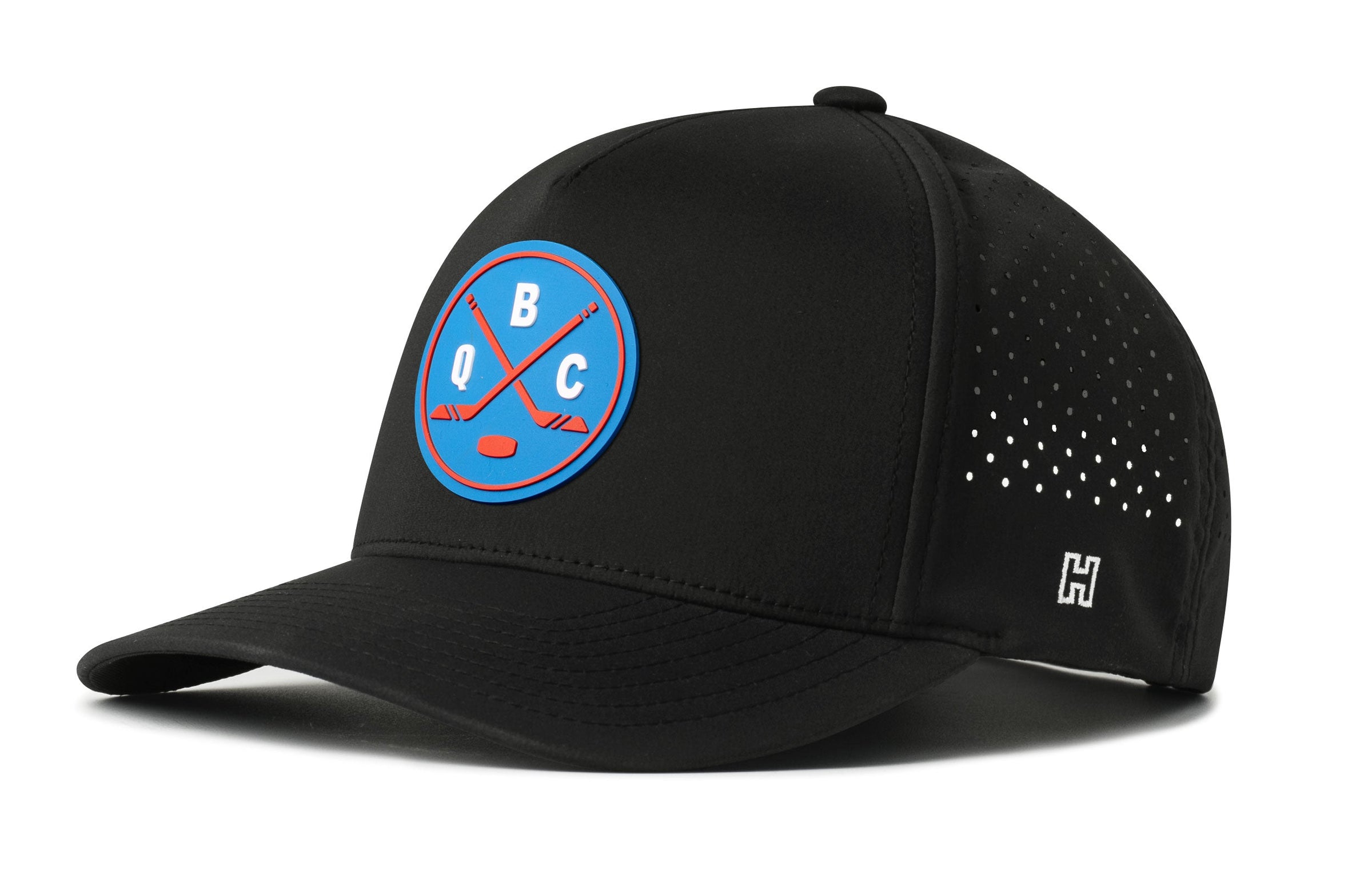 Quebec Hockey Performance 5-Panel Hat  |  QBC X Flexfit Snapback