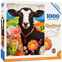 Quilted - Black Sheep of the Family 1000 Piece Puzzle | Masterpieces Puzzles - BIG FRENCHIES