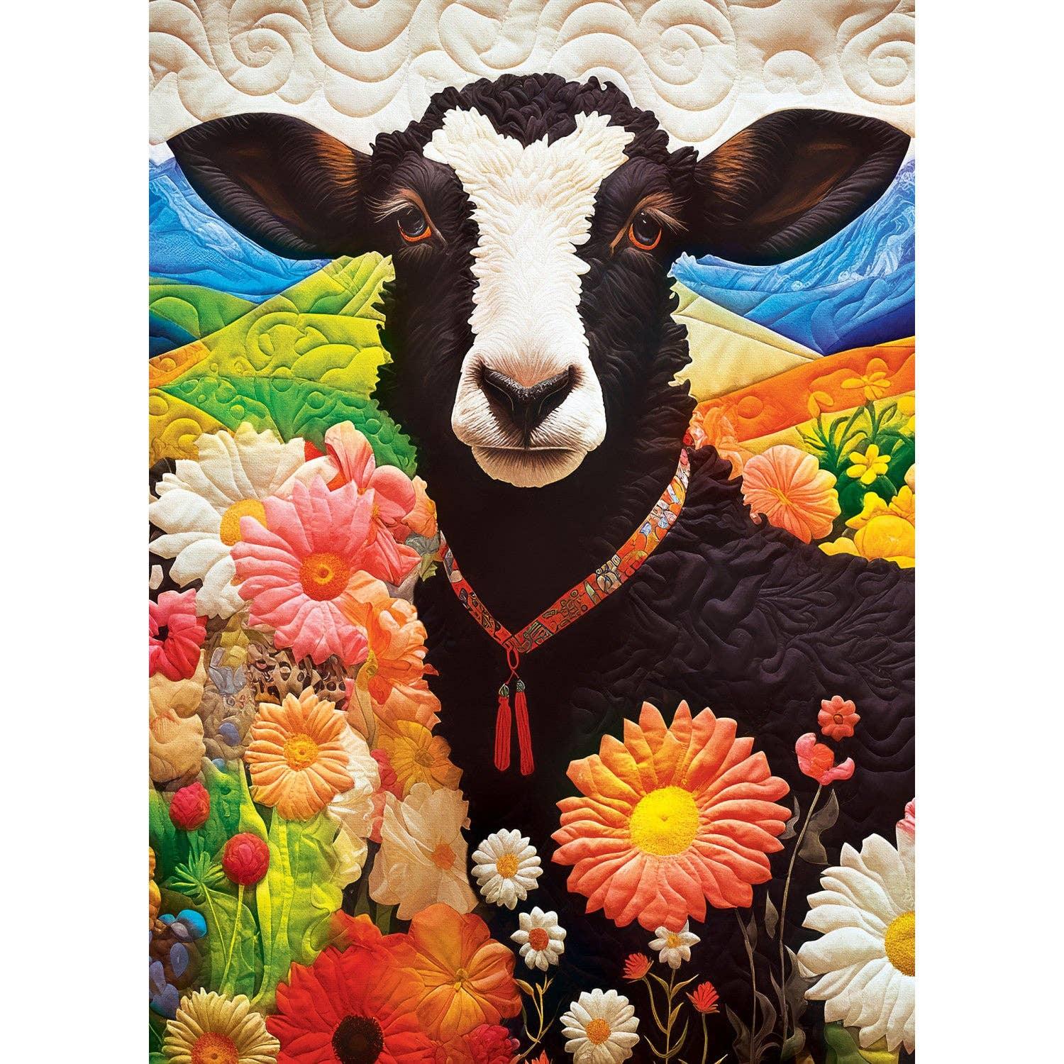 Quilted - Black Sheep of the Family 1000 Piece Puzzle | Masterpieces Puzzles - BIG FRENCHIES