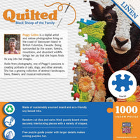 Quilted - Black Sheep of the Family 1000 Piece Puzzle | Masterpieces Puzzles - BIG FRENCHIES