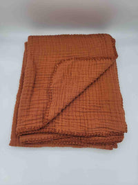 Quilted 4 Layers Muslin Blanket - BIG FRENCHIES
