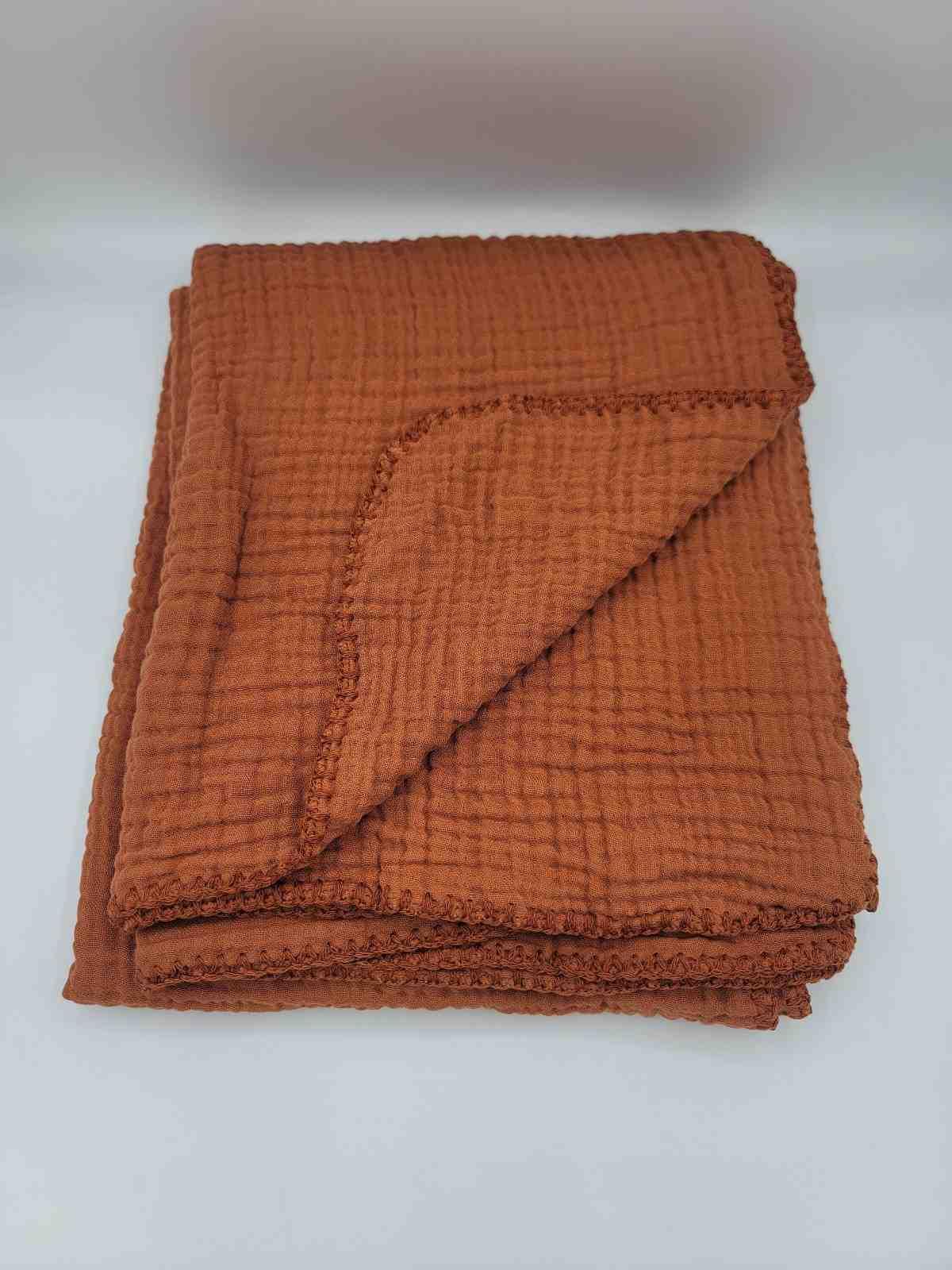 Quilted 4 Layers Muslin Blanket - BIG FRENCHIES