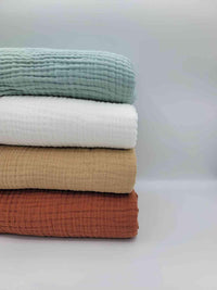 Quilted 4 Layers Muslin Blanket - BIG FRENCHIES
