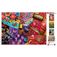 Quilted - Patchwork Gardens 1000 Piece Puzzle | Masterpieces Puzzles - BIG FRENCHIES