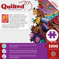 Quilted - Patchwork Gardens 1000 Piece Puzzle | Masterpieces Puzzles - BIG FRENCHIES