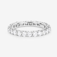 1.50 Carat Lab Grown Diamond 14K White Gold Ring