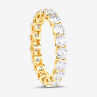 3.00 Carat Lab Grown Diamond 14K Yellow Gold Ring
