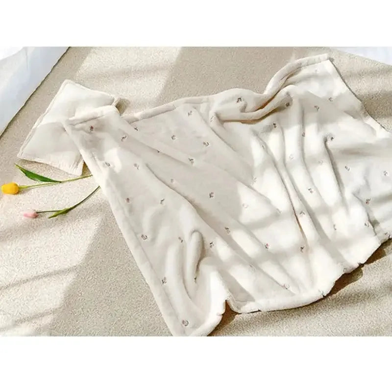 Soft Flannel Baby Blanket for Newborns - # BAGE41210012 - BIG FRENCHIES